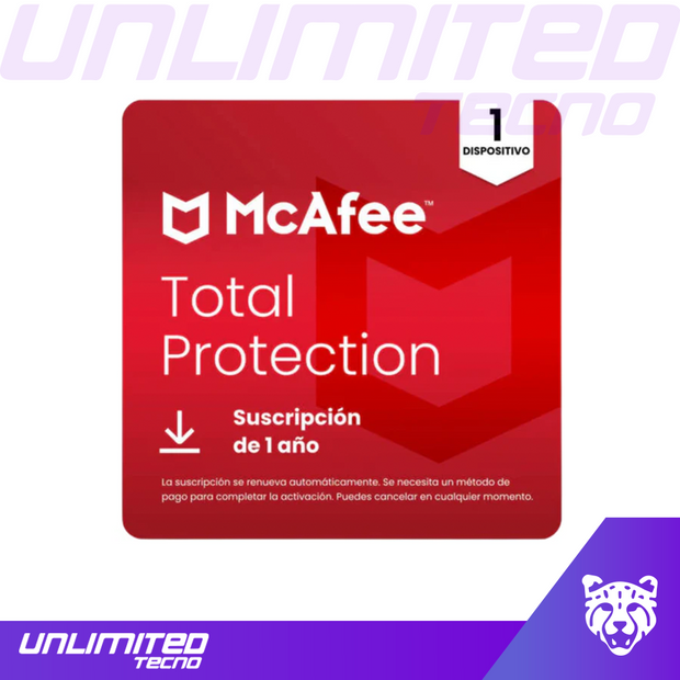 COLMcAfeeProtectotal1Usuario