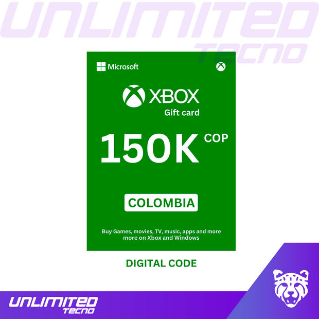 GC-XboxLIVEColombiaPKLicOnlineESD150000COPR15