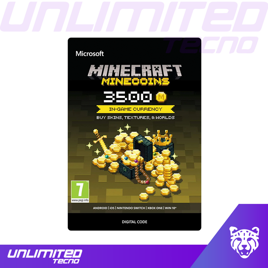 MinecraftMrktplcMCoinDigPKLicOnlineESD3500monedasR17