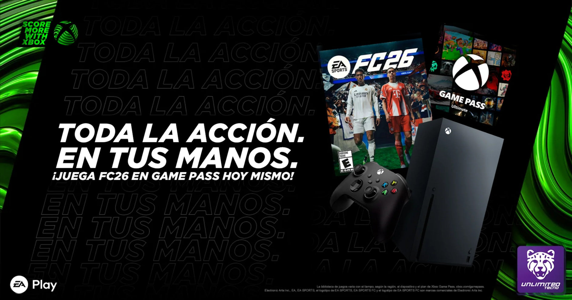FC26 en Game Pass: toda la acción en tus manos
